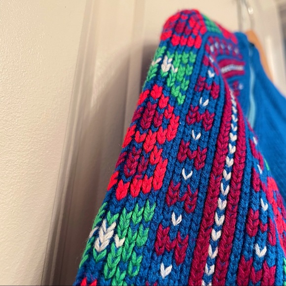 Bright 80s/90s Knit Sweater - Unknown Brand - Picture 5 of 6